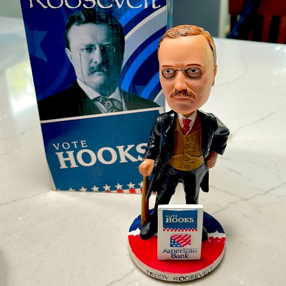 Other - Teddy Roosevelt Bobblehead Limited Edition, New in Box
